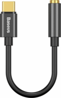 Baseus Converter L54 USB-C apa 3.5mm jack anya adapter Sötétszürke