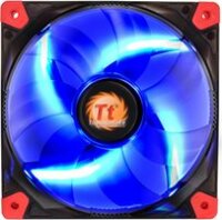 Thermaltake CL-F009-PL12BU-A Luna 12cm Fekete Cooler Kék LED