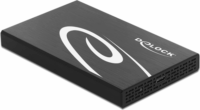 DeLOCK 42611 2.5" USB 3.1 Gen 2 Type-C Külső HDD ház - Fekete