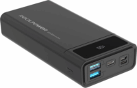 Realpower PB-20k PD Powerbank 20000mAh 18W (1.5-3A / 5-12V) - Fekete