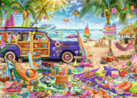 Trefl Trópusi kikapcsolódás - 2000 darabos puzzle