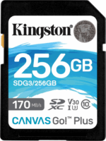 Kingston 256GB Canvas Go! Plus SDXC UHS-I CL10 memóriakártya