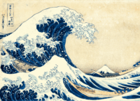 Clementoni Museum Collection: Kacusika Hokuszai - A nagy hullám - 1000 darabos puzzle