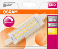 Osram Superstar LED ceruza izzó dimmelhető 17,5W 2452lm 2700K R7s - Meleg fehér