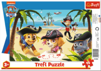 Trefl Mancs őrjárat: Barátok - 15 darabos keretes puzzle