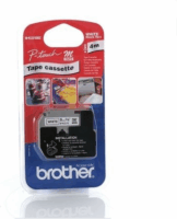 Brother MK-221SBZ M Feliratozógép szalag 4m - Fehér alapon fekete