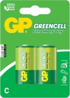 GP 14G (R14) 1.5V Greencell Karbon-Cink C Baby elem (2 db / blister)