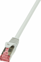 LogiLink CAT6 S/FTP Patch Cable PrimeLine AWG27 PIMF LSZH grey 0,50m