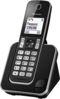 Panasonic KX-TGD310PDB DECT fekete vezetéknélküli telefon