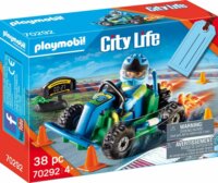 Playmobil Gokart versenypálya játék