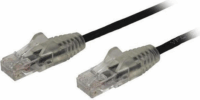 Startech UTP CAT6 Slim Patch kábel 2.5m Fekete