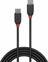 LINDY USB-C apa - USB-C apa Adat- és töltőkábel 1m - Fekete