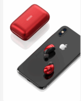 Joyroom JR-T07 metal TrueTws Wireless Fülhallgató - Piros