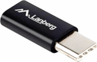 Lanberg USB-C apa - MicroUSB-B anya 2.0 Adapter