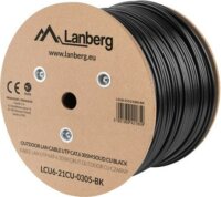 Lanberg UTP CAT6 Hálózati kábel 305m - Fekete