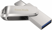 Sandisk 128GB Dual Drive Luxe USB 3.1 Pendrive - Ezüst
