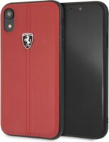 FERRARI iPhone 11 Pro Max Függőlegesen csíkozott keménytok - Piros