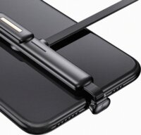 USAMS USB apa - USB-C apa Gamer adat- és töltőkábel 1.2m - Fekete