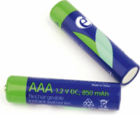 Gembird EG-BA-AAA8R-01 850mAh AAA Újratölthető ceruzaelem (2db/csomag)