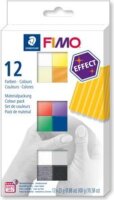 Staedtler FIMO Effect Colours Égethető gyurma 12x25 g - 12 különböző szín