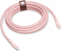 Belkin DuraTek Plus USB-C apa - Lightning apa Adat- és töltőkábel 1.2m - Pink