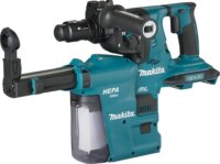 Makita DHR283ZWJU SDS-Plus Akkus Fúró-vésőkalapács +porszívó feltét (Akku és töltő nélkül)