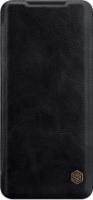 Nillkin Qin Samsung Galaxy S20 Flip Bőrtok - Fekete