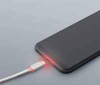 Delight Lightning apa - USB-C apa Adat- és töltőkábel 1m - Ezüst