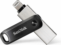 Sandisk 256GB iXpand Flash Drive GO USB 3.0 / Lightning Pendrive - Fekete/Ezüst