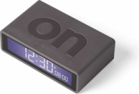 Lexon Flip+ LCD ébresztőóra - Fekete
