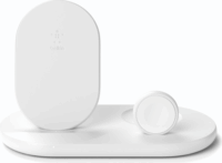 Belkin 3in1 Wireless töltőállomás Appla iPhone + Apple Watch + Airpods töltéséhez Fehér