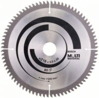 Bosch Multi Material Körfűrészlap Ø 216 mm 80 fog
