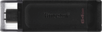 Kingston 64GB Data Traveler 70 USB Type-C - Fekete