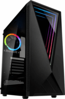 Kolink VOID RGB Számítógépház Edzett üveg - Fekete