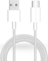 Xiaomi USB apa - USB-C apa gyári Adat- és töltőkábel 1m - Fehér (ECO csomagolás)