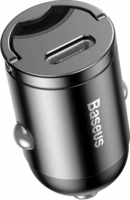 Baseus Tiny Star Autós USB-C tötlő 30W Szürke