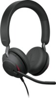 Jabra Evolve2 40 (UC, USB-A) Stereo Headset Fekete