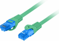 Lanberg S/FTP CAT6a Patch kábel 2m Zöld