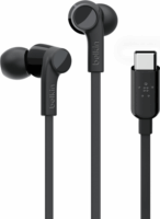 Belkin Rockstar Vezetékes USB-C In-ear Fejhallgató Fekete