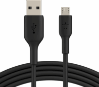 Belkin BOOST↑CHARGE™ MicroUSB apa - USB-A apa Adat- és töltőkábel 1m - Fekete