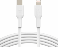 Belkin BOOST↑CHARGE™ Lightning apa - USB-C apa Adat- és töltőkábel 1m - Fehér