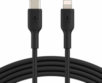 Belkin BOOST↑CHARGE™ USB-C apa - Lightning apa Adat- és töltőkábel 1m - Fekete