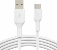 Belkin BOOST↑CHARGE™ USB-A apa - USB-C apa Adat- és töltőkábel 0.15m - Fehér