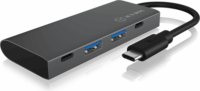 RaidSonic IcyBox IB-HUB1428-C3 USB-C HUB (2x USB-C ™ és 2x USB-A port) Fekete