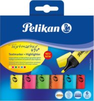 Pelikan 490/6 Szövegkiemelő - Vegyes szín