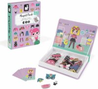 Janod Magnetibook Jelmezek kirakós játék 54 darabos
