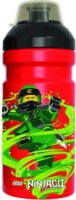 LEGO Iconic Classic Ninjago 390ml Ivópalack - Piros