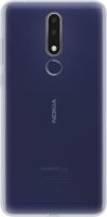 4-OK Nokia 3.1 Plus Szilikon Tok - Átlátszó