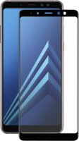 Enkay 3D Samsung Galaxy A8 Plus (2018) Edzett üveg kijelzővédő - Fekete