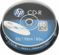 HP CD-R lemez hengeren (10 db)